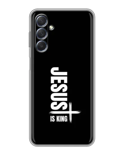 Чехол для Samsung Galaxy M54 (5G) с картинкой «Вертикаль веры Jesus»