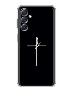Чехол для Samsung Galaxy M54 (5G) с картинкой «Тонкий крест» Чехол для Samsung Galaxy M54 (5G) с картинкой «Тонкий крест»