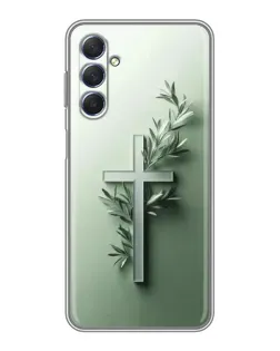 Чехол для Samsung Galaxy M54 (5G) с картинкой «Оливковая ветвь» Чехол для Samsung Galaxy M54 (5G) с картинкой «Оливковая ветвь»