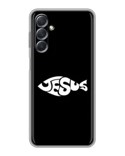 Чехол для Samsung Galaxy M54 (5G) с картинкой «Рыба Jesus» Чехол для Samsung Galaxy M54 (5G) с картинкой «Рыба Jesus»