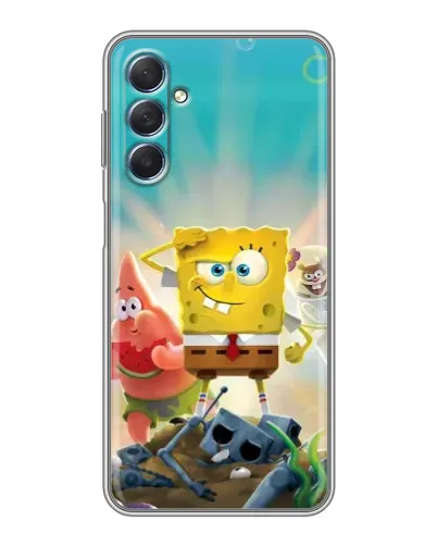 Чехол для Samsung Galaxy M54 (5G) с картинкой «Спанч Боб победитель» Чехол для Samsung Galaxy M54 (5G) с картинкой «Спанч Боб победитель»