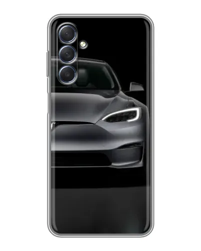 Чехол для Samsung Galaxy M54 (5G) с картинкой «Tesla Model S Look» Чехол для Samsung Galaxy M54 (5G) с картинкой «Tesla Model S Look»