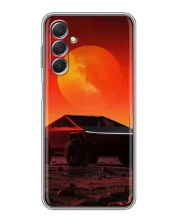 Чехол для Samsung Galaxy M54 (5G) с картинкой «Cybertruck на Марсе» Чехол для Samsung Galaxy M54 (5G) с картинкой «Cybertruck на Марсе»