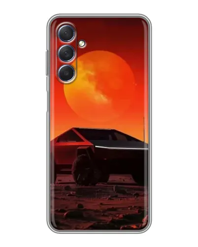 Чехол для Samsung Galaxy M54 (5G) с картинкой «Cybertruck на Марсе» Чехол для Samsung Galaxy M54 (5G) с картинкой «Cybertruck на Марсе»