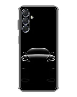 Чехол для Samsung Galaxy M54 (5G) с картинкой «Силуэт Tesla Night» Чехол для Samsung Galaxy M54 (5G) с картинкой «Силуэт Tesla Night»