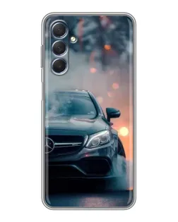 Чехол для Samsung Galaxy M54 (5G) с картинкой «Mercedes — ночной город» Чехол для Samsung Galaxy M54 (5G) с картинкой «Mercedes — ночной город»