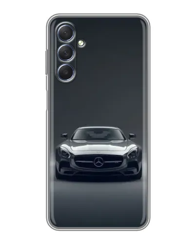 Чехол для Samsung Galaxy M54 (5G) с картинкой «Mercedes на черном» Чехол для Samsung Galaxy M54 (5G) с картинкой «Mercedes на черном»