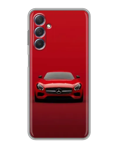 Чехол для Samsung Galaxy M54 (5G) с картинкой «Красный Mercedes AMG» Чехол для Samsung Galaxy M54 (5G) с картинкой «Красный Mercedes AMG»