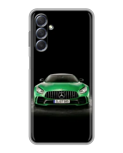 Чехол для Samsung Galaxy M54 (5G) с картинкой «Mercedes — неоновый лого» Чехол для Samsung Galaxy M54 (5G) с картинкой «Mercedes — неоновый лого»