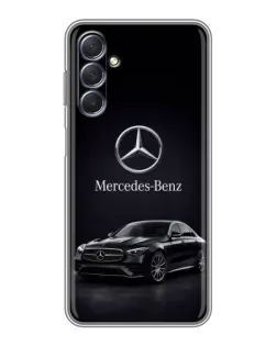 Чехол для Samsung Galaxy M54 (5G) с картинкой «Mercedes — решетка радиатора»