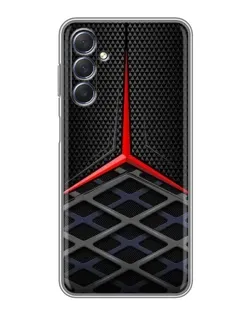 Чехол для Samsung Galaxy M54 (5G) с картинкой «Mercedes Carbon Grid»
