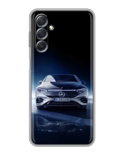 Чехол для Samsung Galaxy M54 (5G) с картинкой «Ночной Mercedes EQ» Чехол для Samsung Galaxy M54 (5G) с картинкой «Ночной Mercedes EQ»