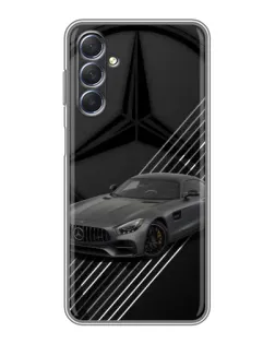 Чехол для Samsung Galaxy M54 (5G) с картинкой «Mercedes AMG — графика»