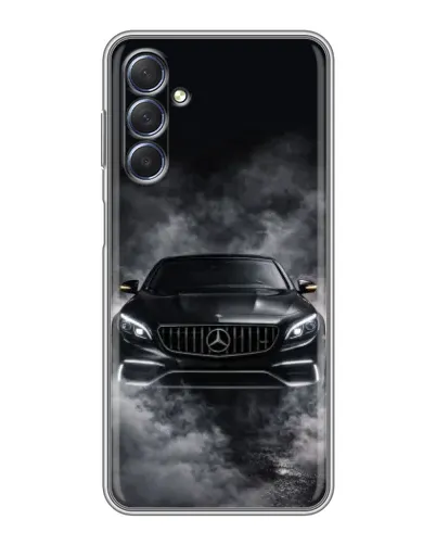 Чехол для Samsung Galaxy M54 (5G) с картинкой «Mercedes в дыму» Чехол для Samsung Galaxy M54 (5G) с картинкой «Mercedes в дыму»