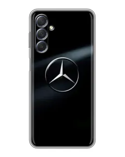 Чохол для Samsung Galaxy M54 (5G) з картинкою «Mercedes на металі»
