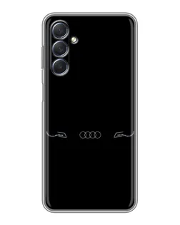 Чехол для Samsung Galaxy M54 (5G) с картинкой «Audi — световой подпись» Чехол для Samsung Galaxy M54 (5G) с картинкой «Audi — световой подпись»