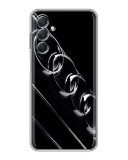 Чехол для Samsung Galaxy M54 (5G) с картинкой «Audi — абстрактные кольца»