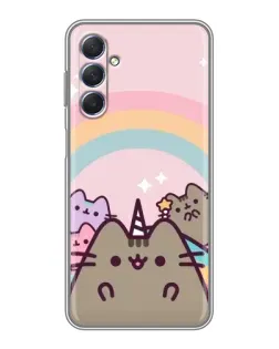 Чехол для Samsung Galaxy M54 (5G) с картинкой «Единорог Pusheen»