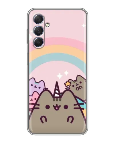 Чехол для Samsung Galaxy M54 (5G) с картинкой «Единорог Pusheen»