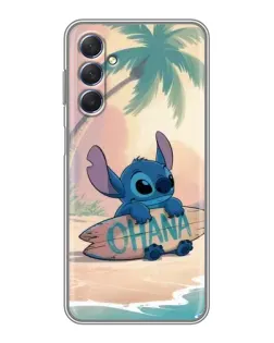 Чехол для Samsung Galaxy M54 (5G) с картинкой «Стич на серфе» Чехол для Samsung Galaxy M54 (5G) с картинкой «Стич на серфе»