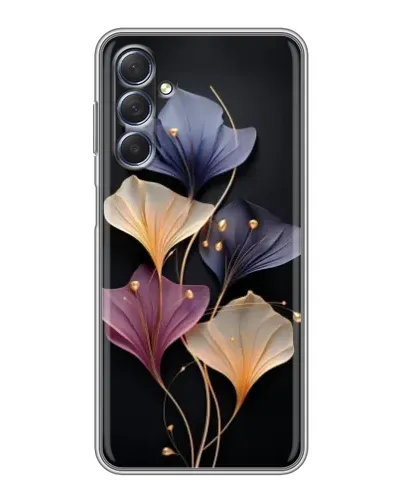 Чохол для Samsung Galaxy M54 (5G) з картинкою «Лілові квіти грації»
