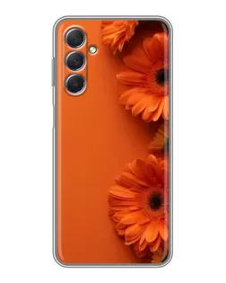 Чохол для Samsung Galaxy M54 (5G) з картинкою «Помаранчеві гербери»