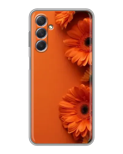 Чохол для Samsung Galaxy M54 (5G) з картинкою «Помаранчеві гербери»