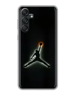 Чехол для Samsung Galaxy M55 5G с картинкой «Jordan Gradient Logo»