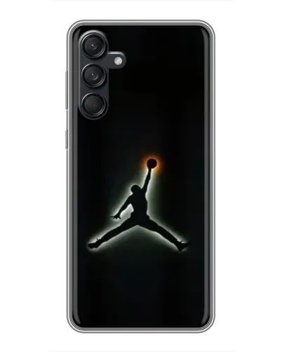 Чехол для Samsung Galaxy M55 5G с картинкой «Jordan Gradient Logo»