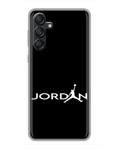 Чехол для Samsung Galaxy M55 5G с картинкой «Jordan White Logo»