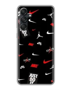 Чехол для Samsung Galaxy M55 5G с картинкой «Nike Mix Pattern»