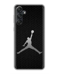 Чехол для Samsung Galaxy M55 5G с картинкой «Jordan Dark Carbon»