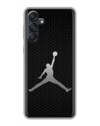 Чехол для Samsung Galaxy M55 5G с картинкой «Jordan Dark Carbon»