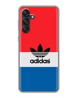 Чехол для Samsung Galaxy M55 5G с картинкой «Ретро блоки Adidas»