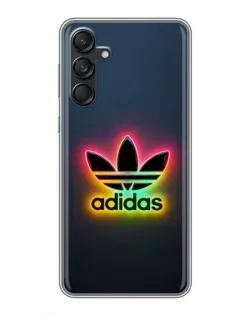 Чехол для Samsung Galaxy M55 5G с картинкой «Неоновый Adidas»