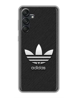 Чехол для Samsung Galaxy M55 5G с картинкой «Adidas Карбоновая текстура»