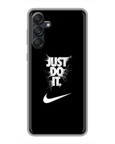 Чехол для Samsung Galaxy M55 5G с картинкой «Текстовый принт Nike»