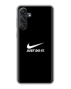Чехол для Samsung Galaxy M55 5G с картинкой «Минимализм от Nike»