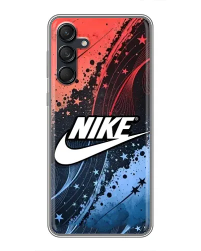 Чехол для Samsung Galaxy M55 5G с картинкой «Градиентный принт Найк»