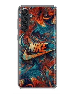 Чехол для Samsung Galaxy M55 5G с картинкой «Nike в абстракции»