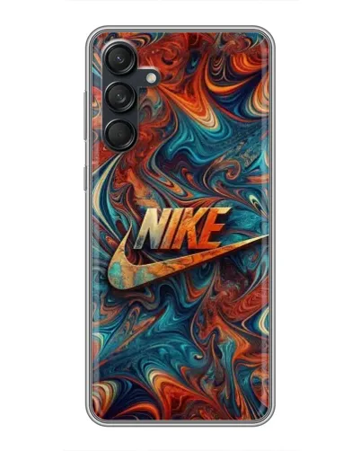 Чехол для Samsung Galaxy M55 5G с картинкой «Nike в абстракции»