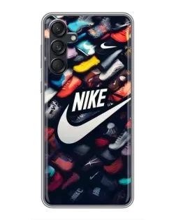 Чехол для Samsung Galaxy M55 5G с картинкой «Коллекция кроссовок Nike»