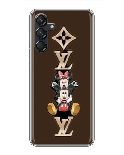 Чехол для Samsung Galaxy M55 5G с картинкой «LV и Микки Маус» Чехол для Samsung Galaxy M55 5G с картинкой «LV и Микки Маус»
