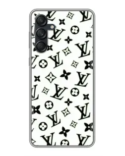 Чехол для Samsung Galaxy M55 5G с картинкой «Монохромный хаос LV»