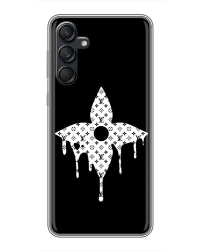 Чехол для Samsung Galaxy M55 5G с картинкой «Цветочная монограмма» Чехол для Samsung Galaxy M55 5G с картинкой «Цветочная монограмма»