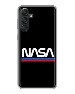 Чехол для Samsung Galaxy M55 5G с картинкой «NASA — классика Red Blue» Чехол для Samsung Galaxy M55 5G с картинкой «NASA — классика Red Blue»
