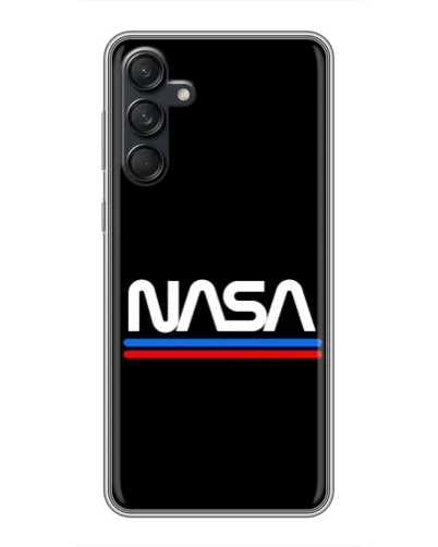 Чехол для Samsung Galaxy M55 5G с картинкой «NASA — классика Red Blue»