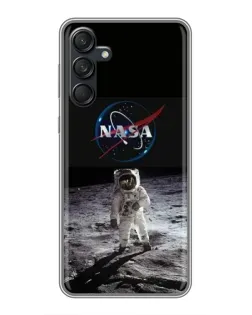 Чехол для Samsung Galaxy M55 5G с картинкой «Астронавт на Луне»