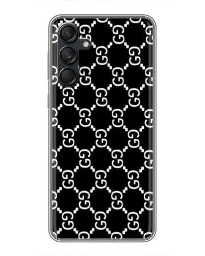 Чехол для Samsung Galaxy M55 5G с картинкой «Gucci — сетчатый паттерн»