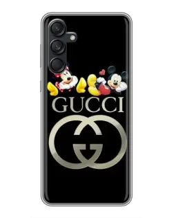 Чехол для Samsung Galaxy M55 5G с картинкой «Gucci — герои Disney»